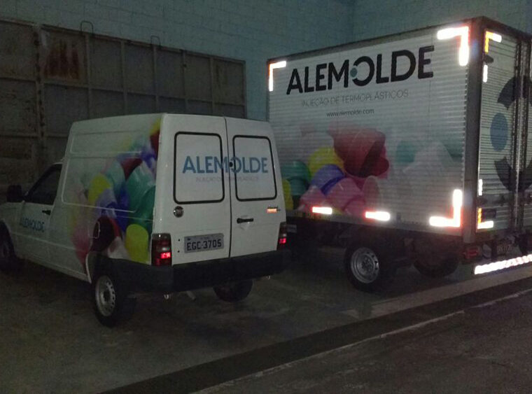 Adesivagem frota Alemolde